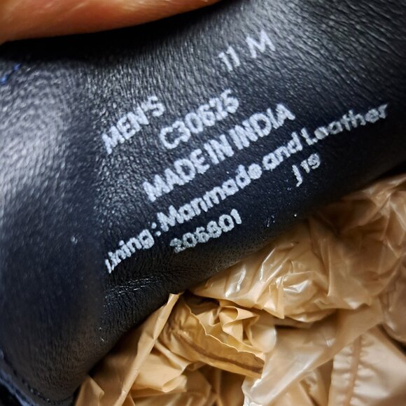 Size 11 Men Cole Haan Grand 360 Black Wingtips Lace Up Waterproof - Picture 7 of 16